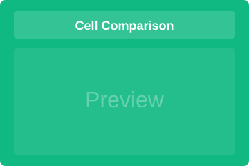 Comparison template for Cell